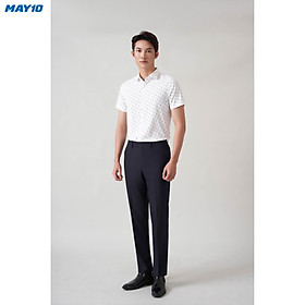 Áo sơ mi nam cộc tay may 10 dáng slimrfit mã 010122186a