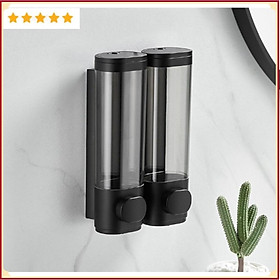 Mua Hộp Kép Đựng Xà Phòng Double Black ️Hanrui Offical️ (không cần khoan tường)