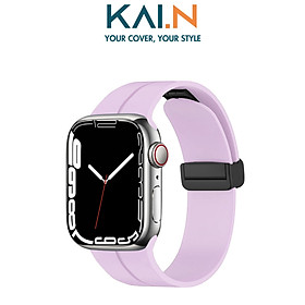 Dây Đeo Thay Thế Silicone Dành Cho Apple Watch Ultra / Apple Watch Series 1-8/SE/SE2022, Kai.N SPORT MAGNECTIC - Hàng Chính Hãng