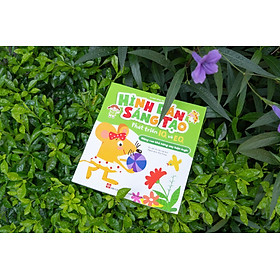 Sách - Combo (6 tập): Hình dán sáng tạo phát triển IQ và EQ cho bé 3-6 tuổi - Đinh Tị Books