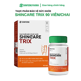 Viên Uống SHINCARE TRIX - Hỗ trợ làm bền thành mạch máu, giảm triệu chứng suy giãn tĩnh mạch do thành mạch kém - SHINPOONG PHARMA