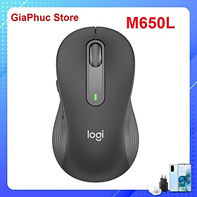Chuột không dây Bluetooth Logitech Signature M650 L - Hàng Chính Hãng