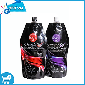 Kem Nhuộm Phủ Bạc 5 Phút BOSNIC 500ML