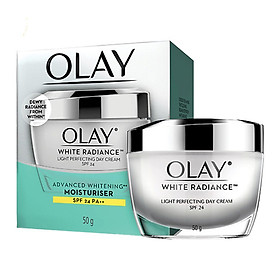Kem dưỡng trắng da ban ngày Olay White Radiance Light Perfecting Day Cream 50g