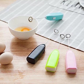 Máy Đánh Trứng, Tạo Bọt Cà Phê Cầm Tay Mini Nhỏ Gọn, Tiện Lợi-Giao Màu Ngẫu Nhiên, Không Kèm Pin