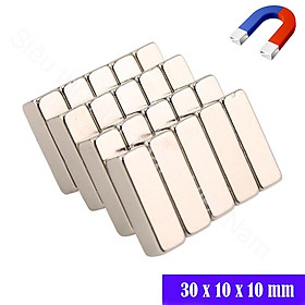 Mua Nam châm hình chữ nhật 30x10x10mm  nam châm mạnh siêu hít