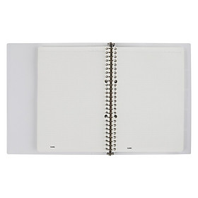 Sổ bìa còng Binder B5 Klong 551 (bìa còng thép 26 holes + 80 tờ giấy dot grid định lượng 120gms , trắng kem)