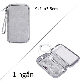 Mua Túi đựng phụ kiện công nghệ dây sắc  cáp sạc cho laptop  macbook  ipad  điện thoại hãng BUBM nhỏ gọn  tiện lợi