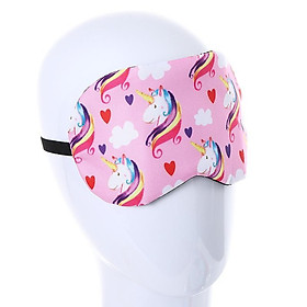 Bịt Mắt Ngủ Miếng Che Mắt Unicorn Dễ Thương – Họa Tiết Ngẫu Nhiên
