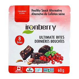 Bánh năng lượng nam việt quất & hạt chia - CRANBERRY & CHIA ULTIMATE BITES