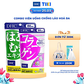 Combo Viên uống Chống Lão Hoá Da (Adlay & Collagen)