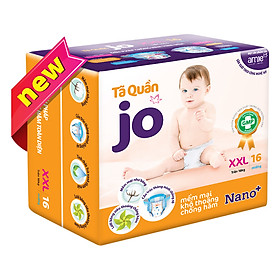 Tã Quần jo Gói Đại Size XXL16 (16 Miếng)
