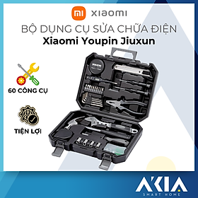 Mua Bộ dụng cụ sửa chữa đa năng 60 món JIUXUN TOOLS - Hộp dụng cụ dùng cho gia đình  tiện lợi  nhỏ gọn - Hàng chính hãng