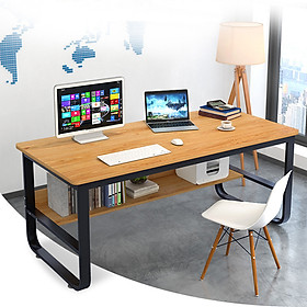 Mua Bàn Làm Việc 2 Tầng Chân Chữ U RE0548