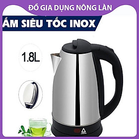 Mua Ấm đun nước siêu tốc đun nước Electric kettle dung tích 1.8 lít loại 1 lớp  bảo hành 6 tháng lỗi đổi mới NL Shop