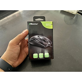 Hình ảnh Mouse văn phòng có dây eMaster EMD12. Hàng chính Hãng.