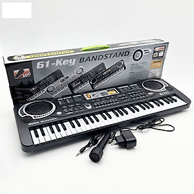 Mua Đồ chơi đàn piano điện tử 61 phím kèm mic hát cho bé trai và bé gái thiết kế hiện đại  chất liệu nhựa cao cấp  cho bé làm quen với âm nhạc ngay từ nhỏ  phát triển trí não phát triển