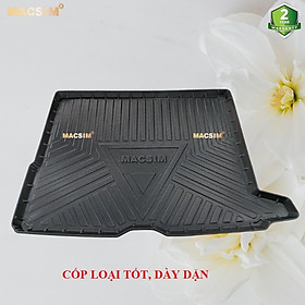 Thảm lót cốp Mercedes GLC 2016-2022 (qd) nhãn hiệu Macsim chất liệu tpv cao cấp màu đen