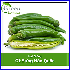 Mua Hạt Giống Ớt Sừng Ngọt Hàn Quốc Trái Dài