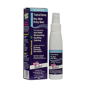 Xịt dưỡng da Hope’s Relief Topical Spray cho da eczema, vẩy nến, viêm da (90ml)