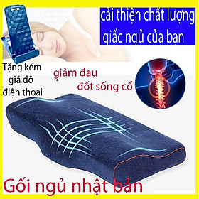 Mua Gối ngủ nhanh nhật bản cao su non đa năng chuyên chữa chị đau mỏi vai gáy thoát vị đốt đốt sống cổ  ngủ không ngon