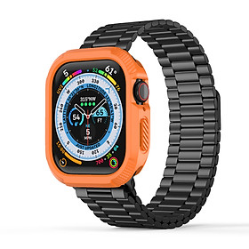 Mua Ốp Bảo Vệ Case Armor Carbon cho Apple Watch Series 10 Size 42mm/46mm - Hàng Chính Hãng