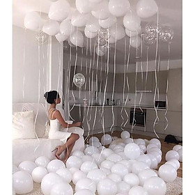 Bong bóng sinh nhật thái lan nhũ tròn 10'' bịch 100 chiếc giá tốt