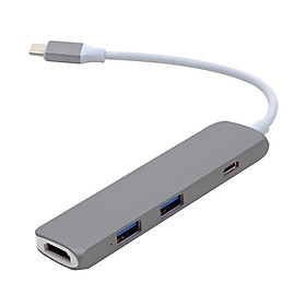Mua Cổng Chuyển HYPERDRIVE USB TYPE-C HUB WITH 4K HDMI SUPPORT FOR 2016 MACBOOK PRO & 12″ MACBOOK  SURFACE GRAY - GN22B - HÀNG CHÍNH HÃNG