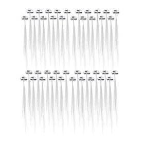 40x Flash Hair Barrettes Light Up Hair Braid Hair Extension Favor Supplies
