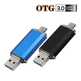 OTG Máy tính di động 2 trong 1 Type-C USB 3.0 Ổ đĩa flash OTG USB 256GB 512GB 1T Pen Drive U Disk