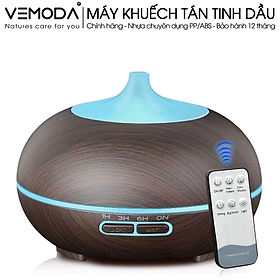 Máy xông tinh dầu cao cấp dung tích 550ml Có Remote. Máy khuếch tán tinh dầu. Tặng kèm lọ tinh dầu Sả chanh cao cấp (Ấn Độ 10ml). Giúp khuếch tán, tỏa hương tinh dầu, khử mùi, thanh lọc không khí, không gian sống trong lành, thoải mái.