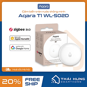 Cảm biến tràn nước Aqara Water Leak Sensor T1 WL-S02D, bản quốc tế, Zigbee 3.0, bản quốc tế, hàng chính hãng