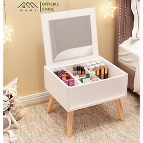 Mua Bàn Trang Điểm Mini GAPI Thiết Kế Cánh Mở Kết Hợp Kệ Đầu Giường - GP152