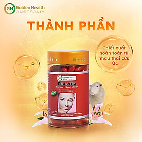 Viên Uống Nhau Thai Cừu Golden Health Placenta Baby Sheep 30.000mgGiúp Làm