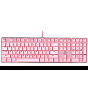 Bàn phím cơ Gaming DAREU EK810 Pink / Black (MULTI-LED, Blue/ Brown/ Red D switch)