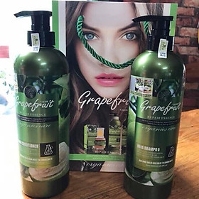 Mua Dầu Cặp Gội Xả Bưởi Grape Fruit Repair Hair Siêu Mềm Mượt 850ML