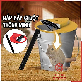 Nắp Bẫy Chuột Thông Minh Bằng Nhựa Có Nắp Trượt Tự Động Có Thể Tái Sử Dụng