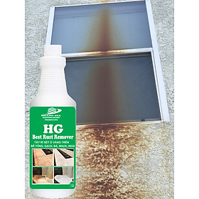 Mua Dung dịch tẩy ố mốc rỉ sét ố vàng trên đá   Bê tông  nhựa HG Best Rust Remover 1000ml