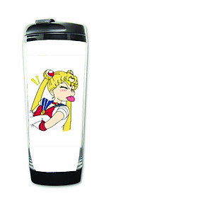 Bình đựng nước in hình Sailor Moon - Thủy Thủ Mặt Trăng anime