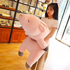 Gấu bông Heo Làm Biếng đang ngủ siêu Kute