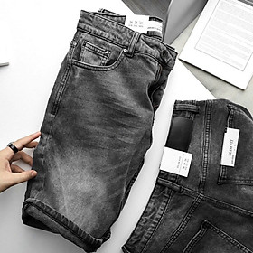 Quần shorts jeans nam ngắn thời trang hiện đại