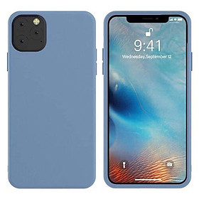 Ốp lưng cho iPhone 11 Pro (5.8") Microfiber Silicone siêu mịn - Hàng nhập khẩu