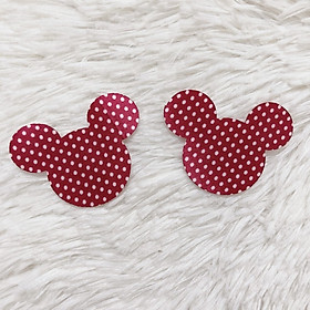 Set 2 miếng dán tóc dán mái tự dính giúp cố định tóc cho trang điểm tiện lợi