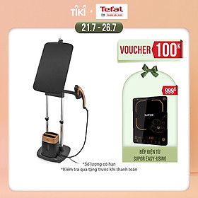 Bàn Ủi Hơi Nước Đứng Tefal QT1020E0 1600W - Dùng cho mọi loại vải - Phun hơi mạnh - Khởi động nhanh 45 giây - Hàng chính hãng