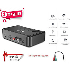 Mua Hàng Chính Hãng - Bộ Thu BT-200-JA Bluetooth 5.0 Phạm Vi Kết Nối 15m Hỗ Trợ Đa Dạng Android Ios Máy Tính Bảng PC TV Hỗ Trợ NFC Đàm Thoại Rảnh Tay Cổng 3.5mm RCA Pin Lithium-Ion 500mAh 10 Tiếng Âm Thanh Hì-Fi Nhỏ Gọn Dễ Dàng Kết Nối - ROGTZ