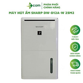 MÁY HÚT ẨM SHARP DW-D12A-W 25M2 - Hàng chính hãng