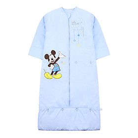 Disney Baby Baby Sleeping Bag Cotton Autumn and Winter Thicken Sleeveless Pocket Kids Anti-Knucking Was Growing Wool 110