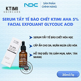  KTIMI 5% AHA Facial Exfoliant Glycolic Acid - Serum Tẩy Tế Bào Chết Ktimi