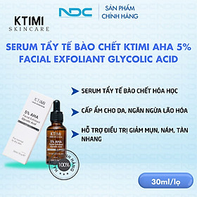 KTIMI 5% AHA Facial Exfoliant Glycolic Acid - Serum Tẩy Tế Bào Chết Ktimi