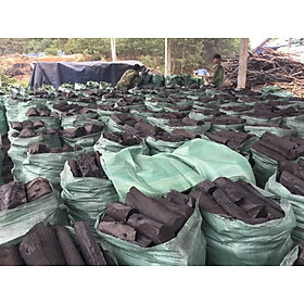 Mua 10KG Than Nướng BBQ - Than Củi - Than Gỗ - Than Nướng Thịt - Than Nấu Bánh Chưng Tết Nhiệt Cao Cháy Lâu Ít Khói Không Độc Hại